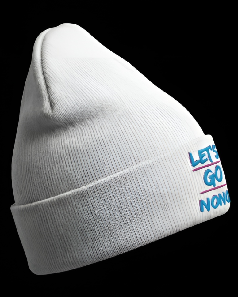 Lets Go Nono Cheer and Chant Beanie