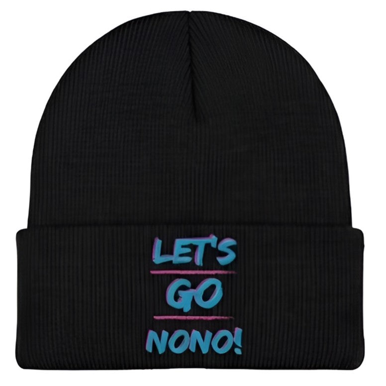 Lets Go Nono Cheer and Chant Beanie