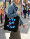 Let's Go Nono Cheer and Chant Recycled Canvas Bag
