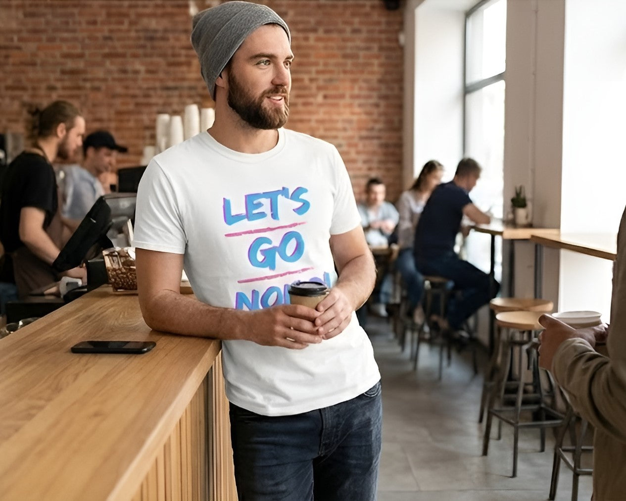 Let's Go Nono Cheer and Chant Heavy Blend Tee