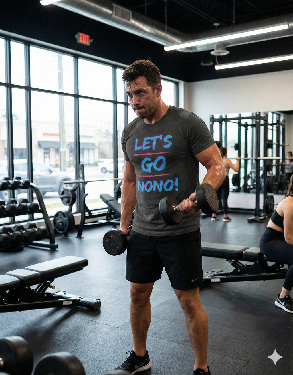 Let's Go Nono Cheer and Chant Heavy Blend Tee