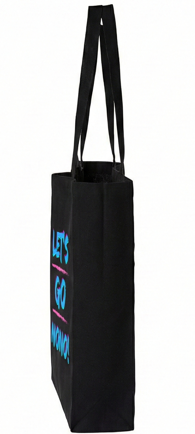 Let's Go Nono Cheer and Chant Recycled Canvas Bag