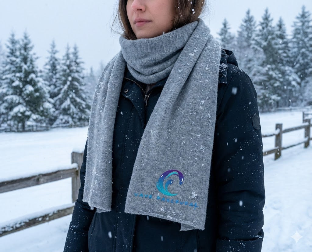 Wave Dancewear Knit Scarf