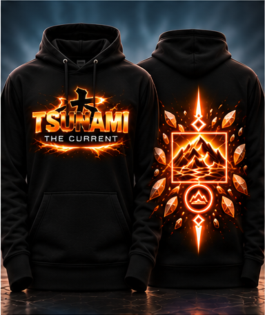 Front and back garment preview without Pure & Powerful tagline