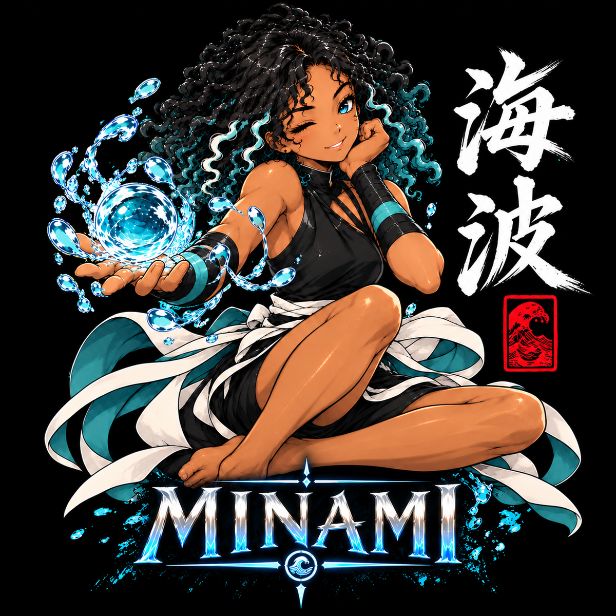 Minami Water Orb original artwork